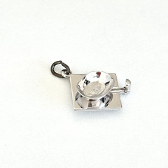 Vintage Danecraft Signed 925 Sterling Silver School Graduation Cap Hat Charm