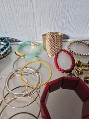 Mixed metal materials lot of 50 bracelets