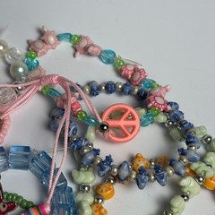 Kidcore Bracelet Lot Dress Up Party Favor Some Vintage All Plastic