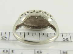 Vintage 10K Yellow and White Gold 1950’s Diamond Princess Ring Size 6.25