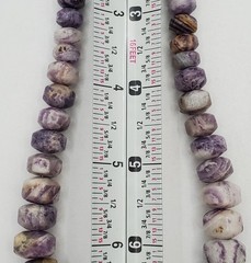 VTG 925 DTR Mine Finds Jay King Necklace 21in Dream Chevron Amethyst Rondelles