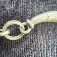 925 Sterling Silver Vintage Fort Ticonderoga Horn Charm Pendant 1inch