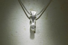 9MM DELUZE VINTAGE HEAVY SOLID CORE 925 SILVER HAWAIIAN TIKI SMALL PENDANT ~8gr