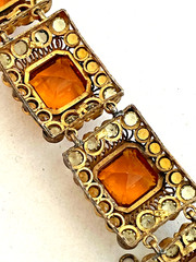 Exceptional Vintage Hobe Rhinestone Bracelet