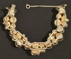 Vintage VERIFIED JULIANA AB Aurora Borealis Rhinestone Bracelet