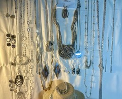 Grandma’s VTG to Mod Estate Silver-tone Jewelry Lot 100+ Pieces, Some Signed/NWT