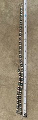 QVC JTV Peacock Cultured Pearls & Sterling Silver Ball Beads Necklace & Bracelet