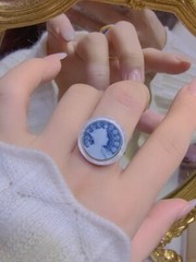 925 sterling silver ring Cameo Ring vintage jewelry Ring Estate Jewelry Gift