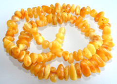 33gr RUSSIAN SOVIET BALTIC AMBER BEAD NECKLACE 琥珀 BRACELET STONE PENDANT EARRING