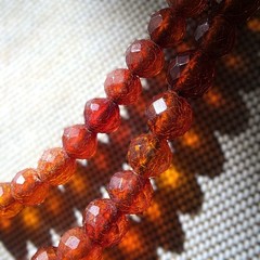 Antique Natural Baltic Amber Faceted Beaded 35″ Necklace 20.7g