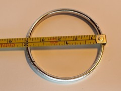 Marathon 925 Sterling Silver Children’s Bangle Bracelet 6.5 in. Circumference
