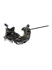 Vintage Jane Iris Brooch Pin 925 Sterling Silver “Spirit Guide” New Old Stock