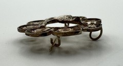 VTG Silver Filigree Llama Alpaca Brooch Peruvian Style Animal Pin