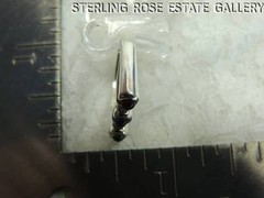 AMETHYST CITRINE PERIDOT TOP BAR Sterling Silver 0.925 Estate BAND RING size 7