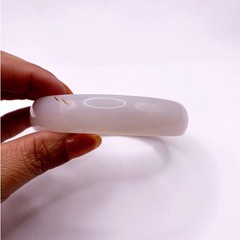White Agate Stone Bracelet 7 inches Wrist