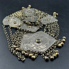Vintage Beautifully Crafted Old Afghani Handmade Stunning Unique Necklace