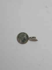 Vintage 925 Sterling Silver Beau Iron Dangle Bracelet Charm