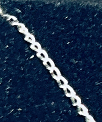 Vintage ETON Sterling Silver Oval Locket and 18 Inch Sterling Chain In Box