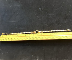 Missoma X Harris Reed 18k Gold Plate/ Natural Pearls In Good Hands Bracelet READ