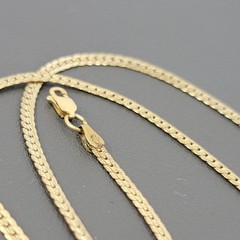 Vintage 14k Yellow Gold-Filled Necklace 18″ Liz Claiborne LC 2.5mm 4.8g