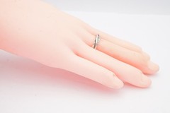 Vintage Sterling Silver 925 Ring Size 8.5 Textured