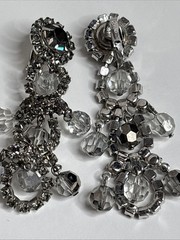 Vintage ALL Signed Rhinestone Jewelry Lot Weiss, Carnegie, Sterling, Madewell
