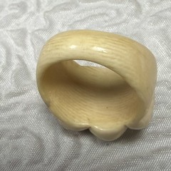 Patricia Von Musulin Modernist Sculptural 1970’s Statement Ring Size 8.25