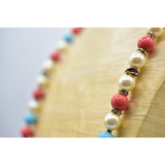 R.J Graziano Vintage Crystal Necklace Beaded Station Neiman Marcus $190 NOS BinE