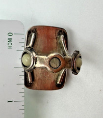 Michael Boyd Ring Statement Artisan Modern Wearable Art Sterling Size 5.5