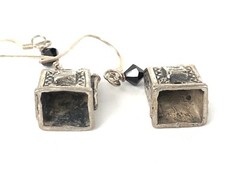 Slot Machine Casino Sterling Silver 925 Dangle Drop Earrings 1 5/8″ Pre-Owned