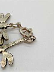 Vintage Dragonfly Sterling Silver Bracelet 6 3/4” Marked Sterling & 925