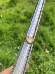 Vintage Uncas 18kt Gold Plated Ring Size 9