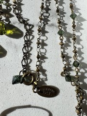 Vintage Liz Palacios Matching Fairycore Boho Necklace And Earrings Set