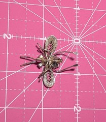 Vintage Bug Insect Pin Brooch Filigree Fly