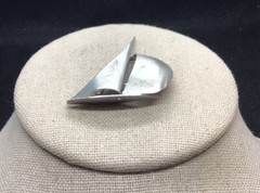 Vintage Beau Sterling Silver 925 Sail Boat Pin X595