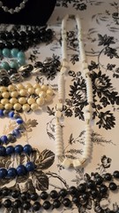 15 Vintage Retro MCM Beaded Necklace Various Colors
