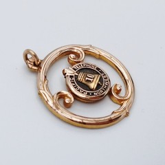 Vintage ~ Southwestern Bell 10 Year 1/10 Gold Filled Service Pendant ~ 6 Grams