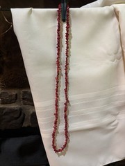 Antique Hand Knotted Red Coral Necklace