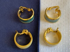 Vtg Clip-On Earring Lot Costume Jewelry Napier NWH Marvella Monet Sarah Cov