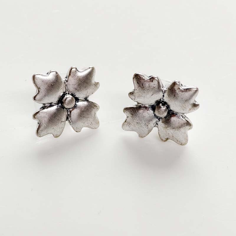New Patricia Nash Minimalist Flower Stud Earrings Retro Women Everyday Jewelry