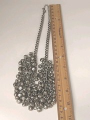 Vintage Cleopatra Egyptian Revival Style Necklace Collar Bib Fit Hippie 1970s