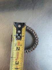 Vintage Silver Tone Rhinestone, Stretchable Bracelet-Made in Japan UNIQUE