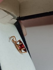 House Of Nikolas Ruby Ice Cubic Zirconia Pendant NEW IN BOX