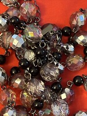 Vintage Lot of 7 Beaded Necklaces various Colors Trifari, LR , Napier, Avon +