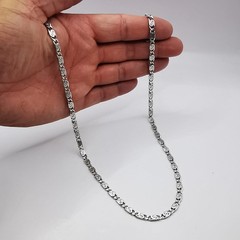 Vintage 925 Sterling Silver Chain Necklace Signed Hallmarked Heavy 32.10g