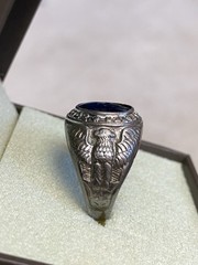 Vintage Sterling United States Air Force Military World War II WWII Ring