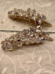 Breathtaking Juliana DeLizza and Elster Aurora Borealis Grape Cluster Pin