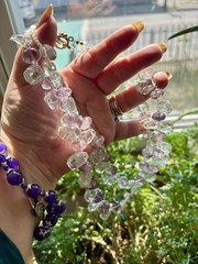 Aunt Elza’s Amethyst Necklace Magnificent Magical Fortune Teller Heirloom
