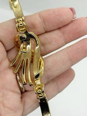 Trifari Meteor Demi Parure Bracelet Clip Earrings Alfred Philippe Book Piece