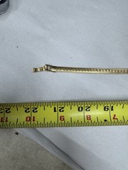 Vintage Lady Remington Gold Tone Serpentine Necklace 21″ 31 Grams